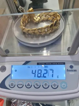 Pulsera Oro 18kt Cubana 48.27gr