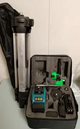 Nivel Láser 4D 16 Líneas Trípode Accesorios