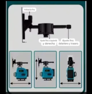 Nivel Láser 4D 16 Líneas Trípode Accesorios
