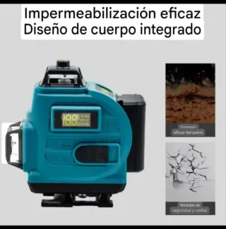 Nivel Láser 4D 16 Líneas Trípode Accesorios