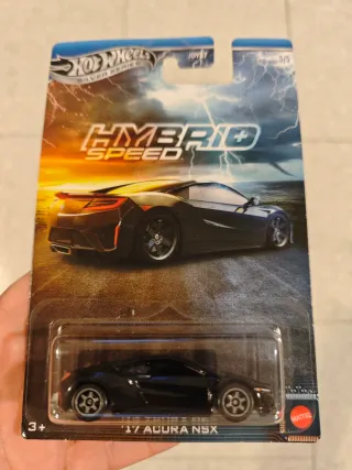 Hot Wheels Silver Series Acura NSX hybrid speed
