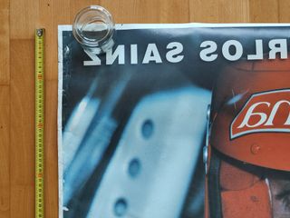 Póster Carlos Sainz Fortuna WRC 175x120 Año 2000