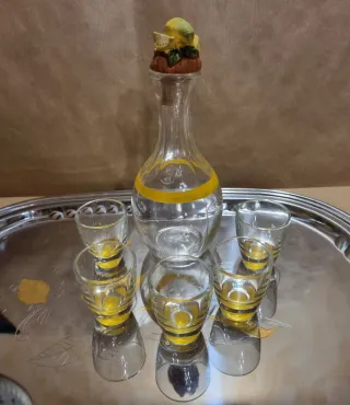 Set Limoncello Bicchieri e Caraffa