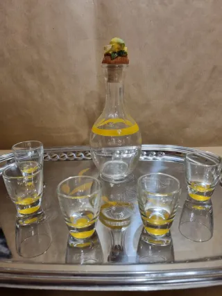 Set Limoncello Bicchieri e Caraffa