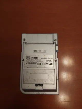 Nintendo Game Boy Pocket Plata
