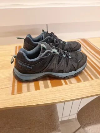 Zapatillas Salomon Talla 40 Negro/Azul