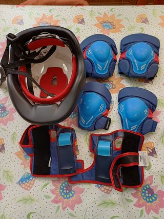 Set de protectores patinaje niños