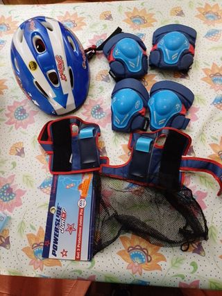 Set de protectores patinaje niños
