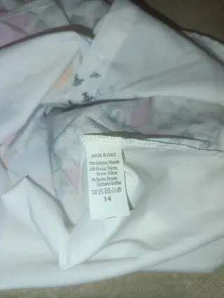 Camisa Blanca Minnie Mouse Lunares