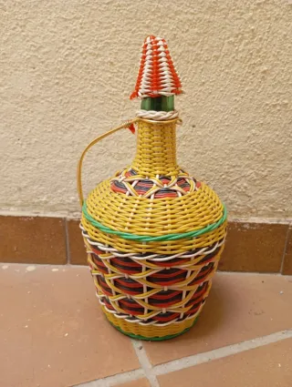 Garrafa damajuana antigua