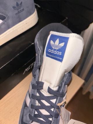 Scarpe Adidas High Top Blu e Bianche