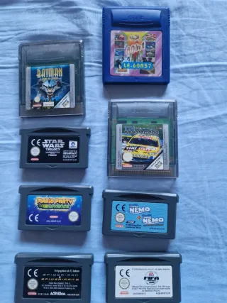 Game boy juegos