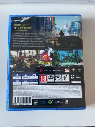 Cyberpunk 2077 PS4/PS5 Nuevo