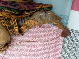 Marioneta antigua de madera