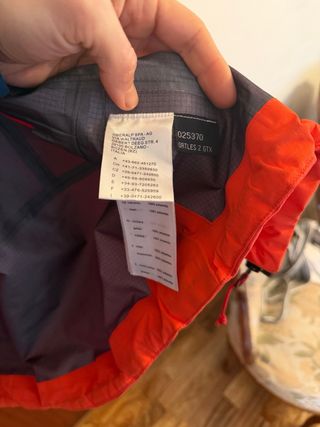 Chaqueta Salewa GORE-TEX Naranja