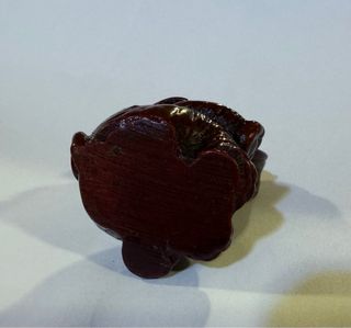 Elefantino decorativo in resina, porta fortuna