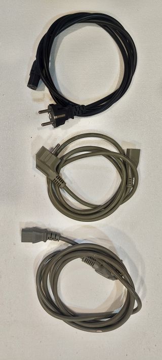 Cables alimentación PC, Impresora y Euroconector