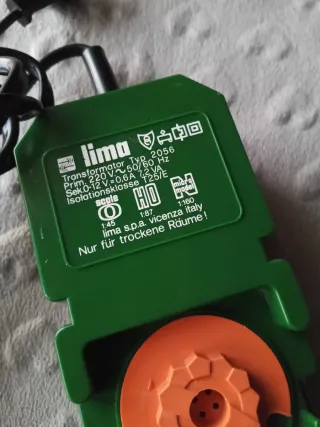 Trasformatore Lima 0-12V 0.6A per treni