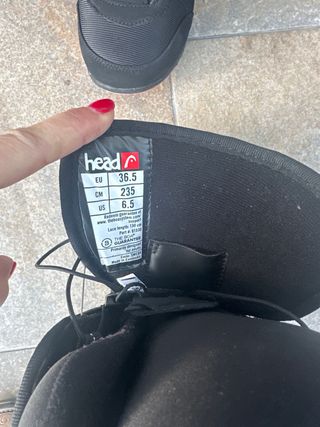 Botas Snowboard Head Talla 36.5 Negro/Rosa