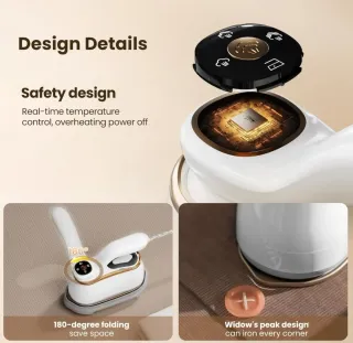 Plancha de vapor portátil