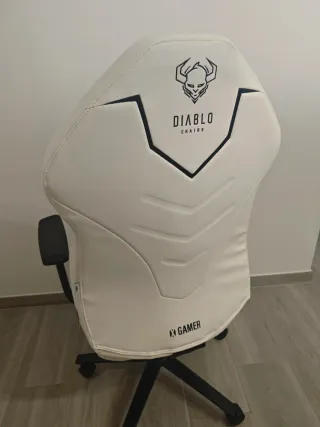 Silla Gaming Diablo X-Gamer Negra y Blanca