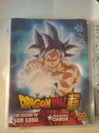 Álbum Dragon Ball Super Cards
