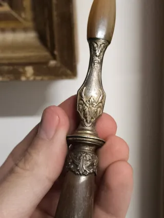 Cubiertos antiguos para ensalada