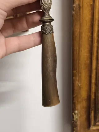 Cubiertos antiguos para ensalada