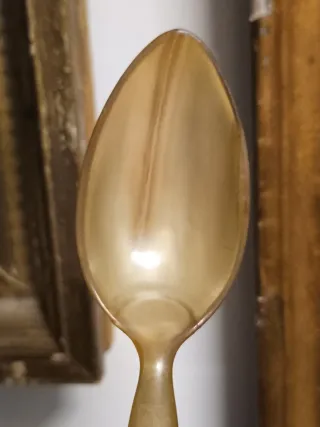 Cubiertos antiguos para ensalada