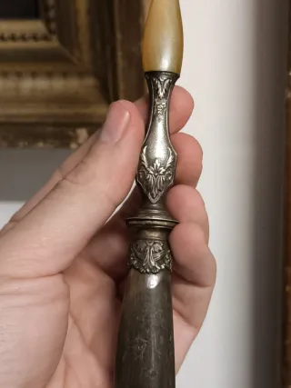 Cubiertos antiguos para ensalada