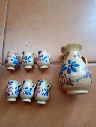 Juego dei jarras de porcelana