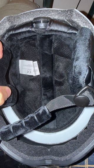 Casco de esquí con visor de color Talla M