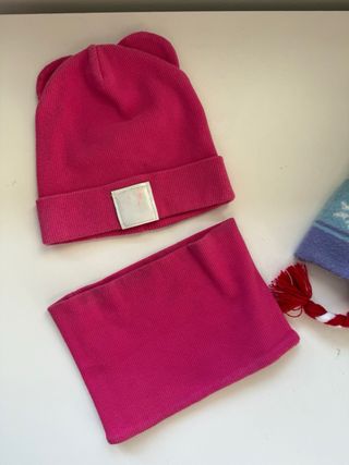 Lote Gorros Invierno Niña Talla 3+ Años
