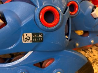 Patines en Línea Niños Oxelo azul.