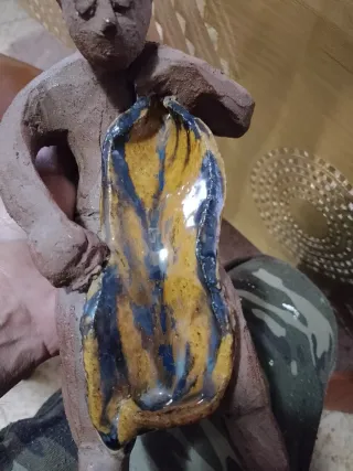 Figura artesanal hecha a mano 1976