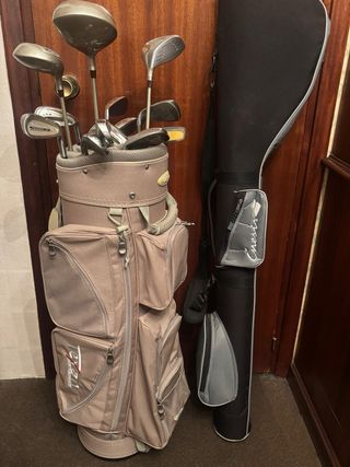 Juego Palos Golf Mujer Bolsa Buen Estado