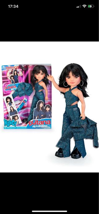 Muñeca Nancy Aitana con Ropa y Tatuajes