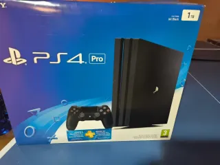 PS4 Pro 1TB Jet Black + Mando