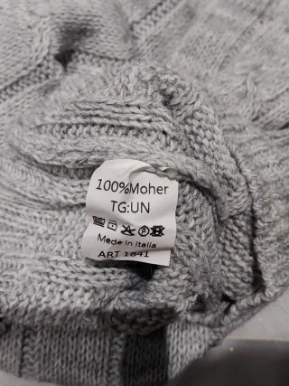 Conjunto de Punto Con Jersey y Falda de Mujer