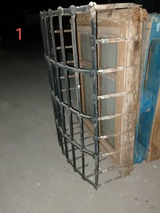 Rejas antiguas de hierro forjado