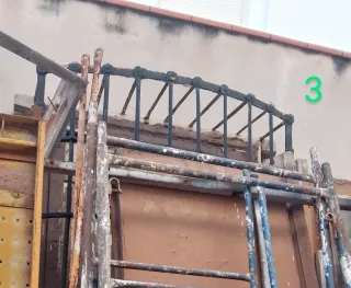 Rejas antiguas de hierro forjado