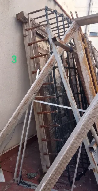 Rejas antiguas de hierro forjado