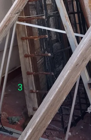 Rejas antiguas de hierro forjado