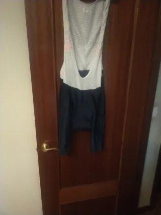 Culotte Corto Gravel Azul Talla L