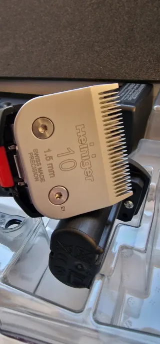 Heiniger SaphirStyle cortapelos + cuchilla + bater