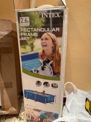 Piscina Rectangular INTEX 2.60x1.60x0.65m