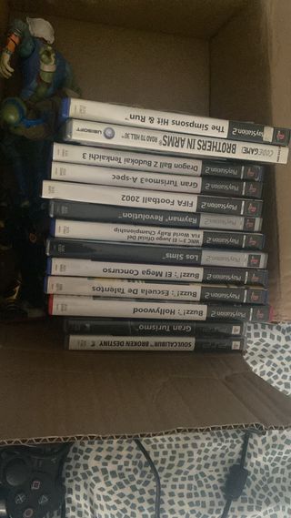 Console PS2 con 12 giochi