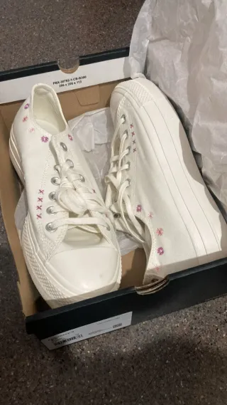 Converse Plataforma Flores Nuevas