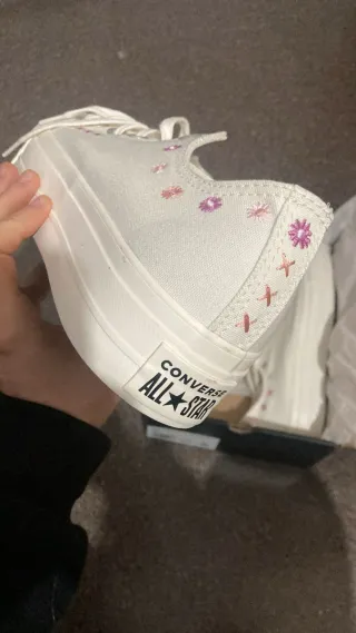 Converse Plataforma Flores Nuevas
