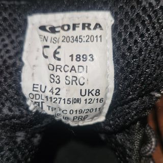 Scarpe antinfortunistiche Cofra Evanit